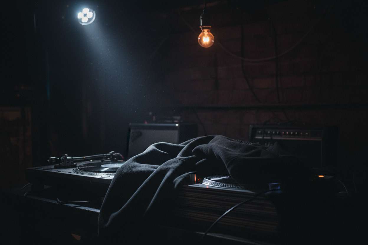 no, dj turntable as well as the hoodie but I want it to be lowlighting